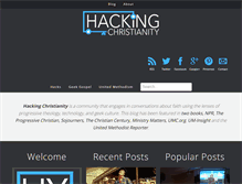 Tablet Screenshot of hackingchristianity.net